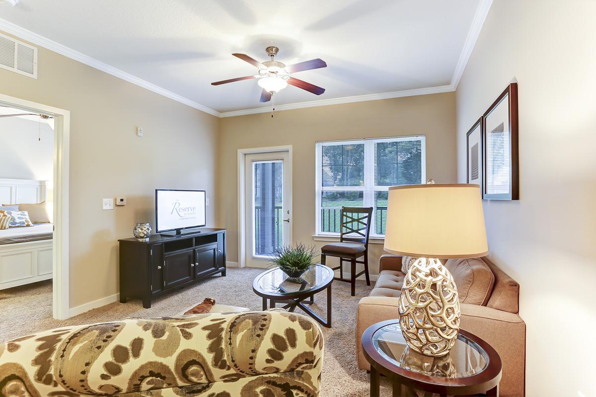 a living room filled with furniture and a fireplace