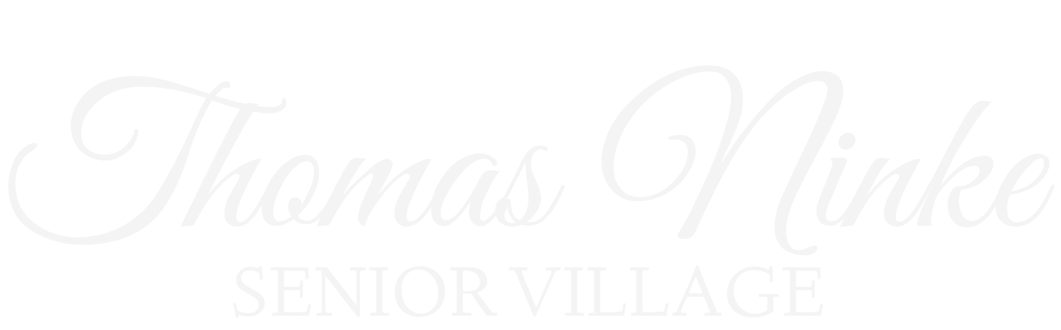 Thomas Ninke Senior Village ebrochure logo