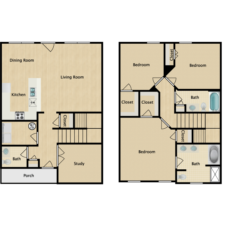 Floor plan image of William