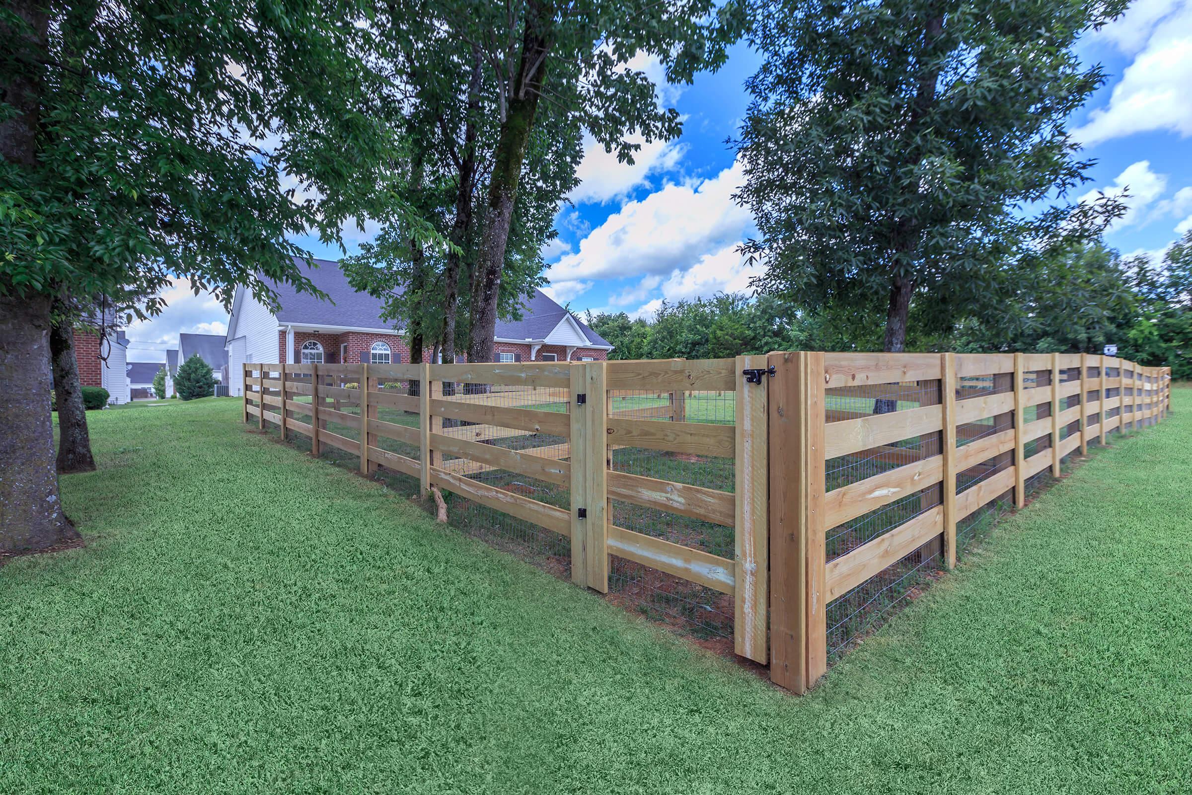 Fenced Dog Park at Chapman's Retreat