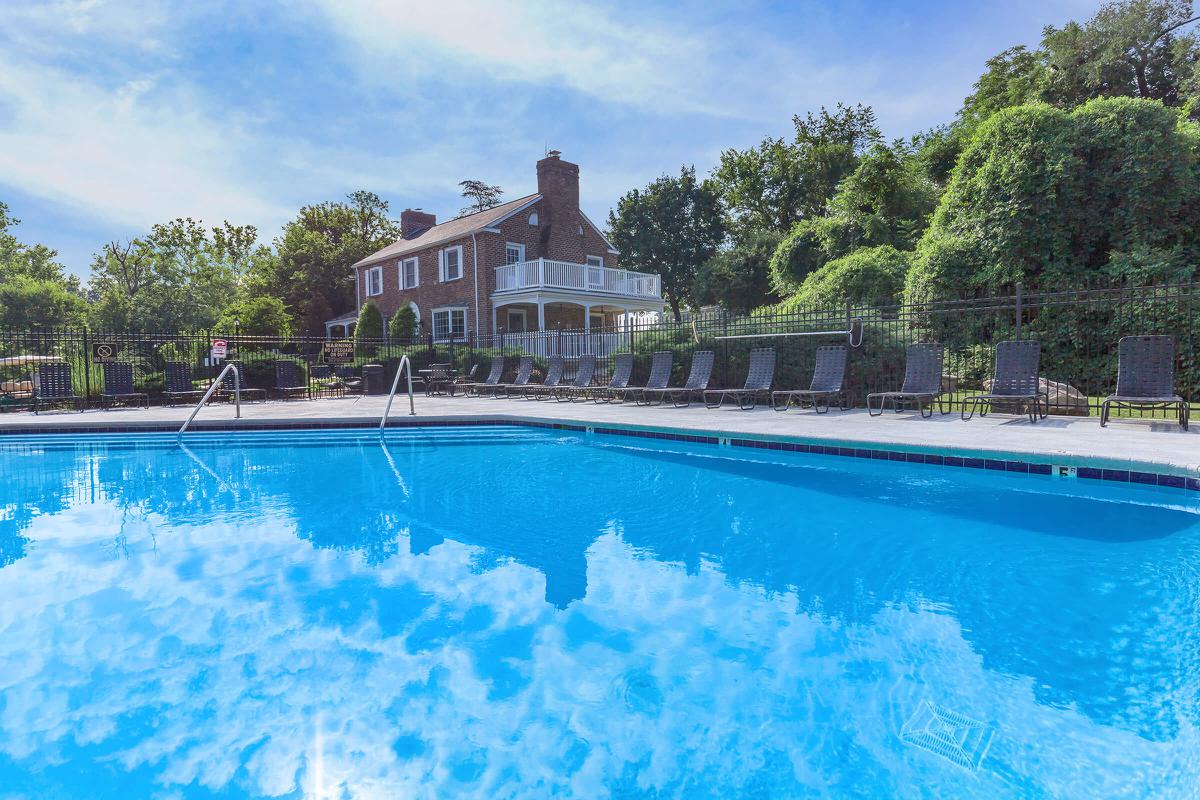 The swimming pool at Waterford Village