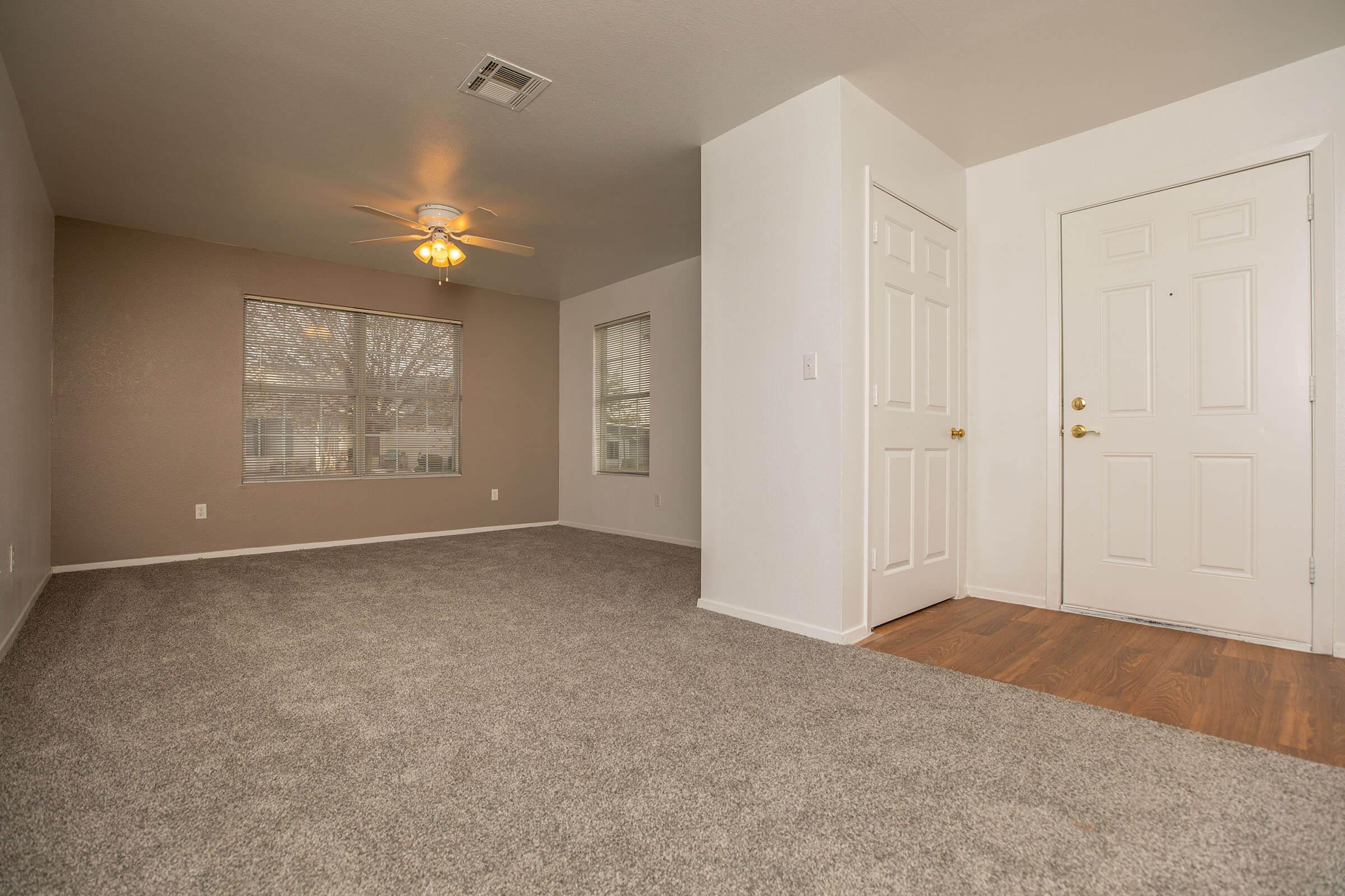 a room with a wooden floor