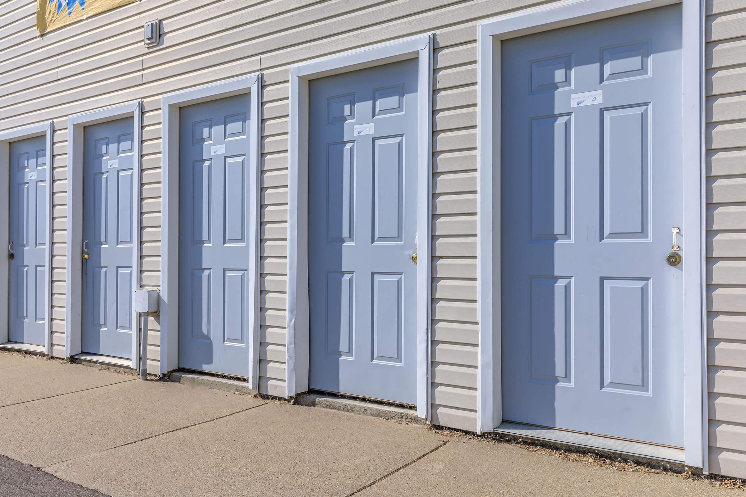 a door to a building