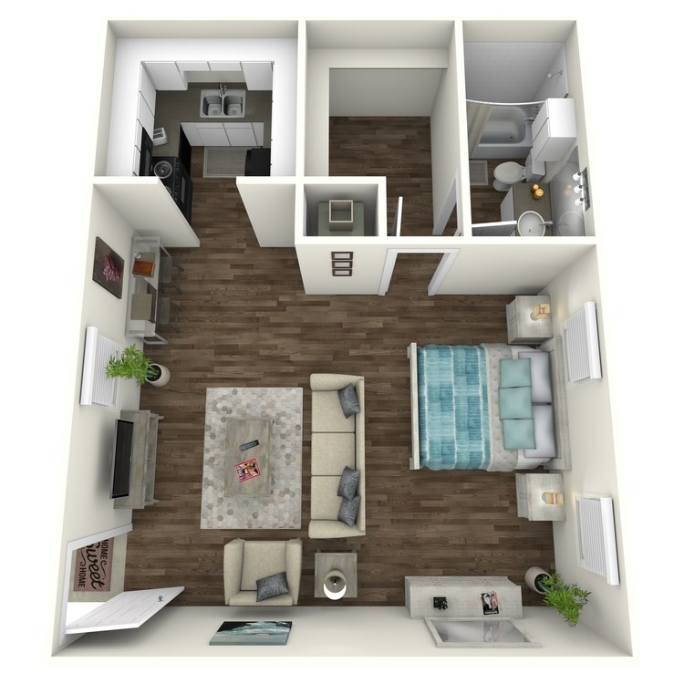 Floor plan image of Studio