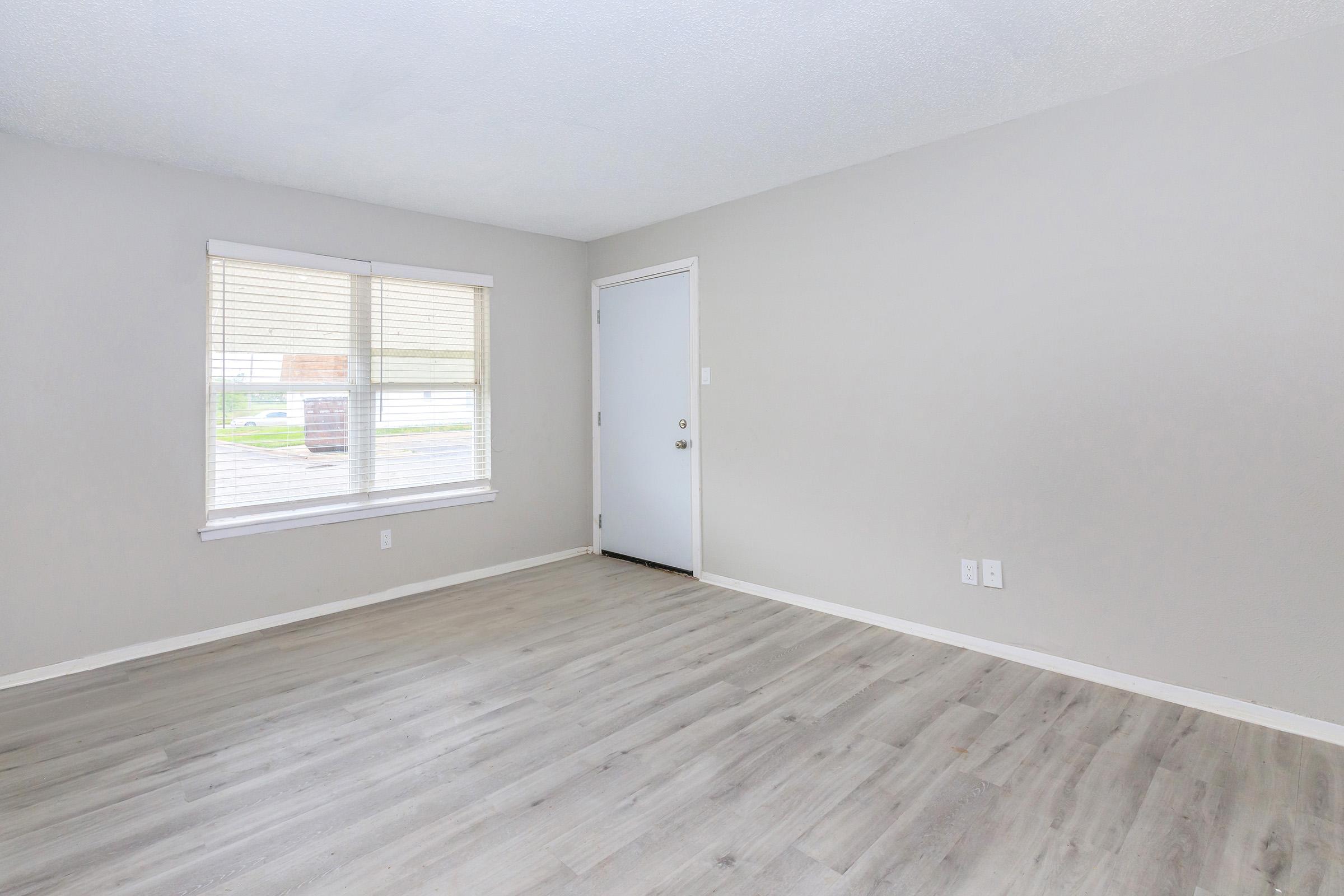 a room with a wooden floor