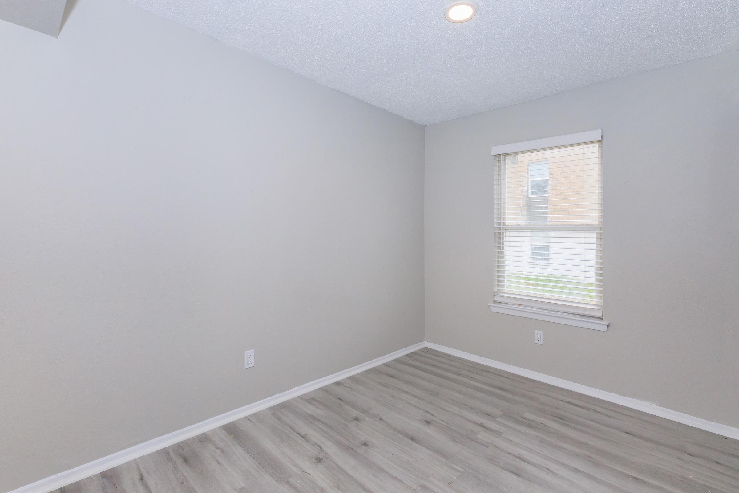 a room with a wooden floor