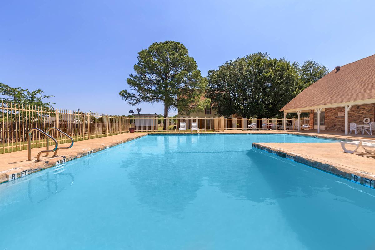 a large pool of water