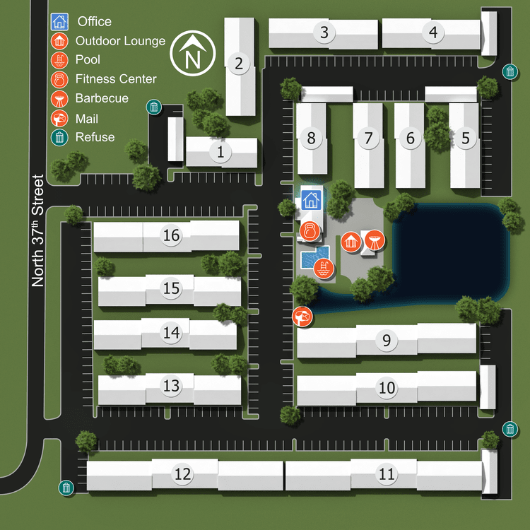 We make every effort to make our website accessible to anybody, especially those with disabilities. If you have question in terms of the relative location of an amenity or apartment home, please give us a call.