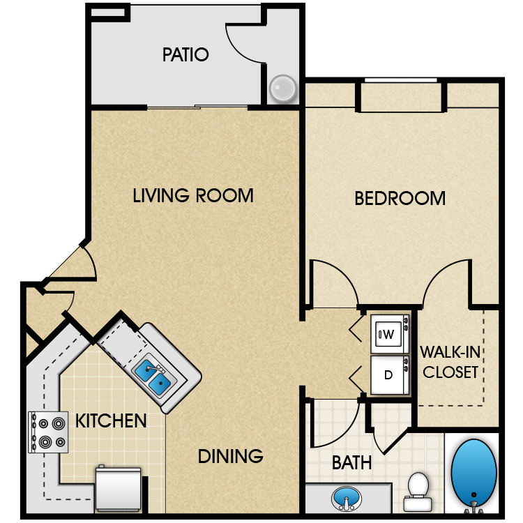 Floor plan image of Madrid