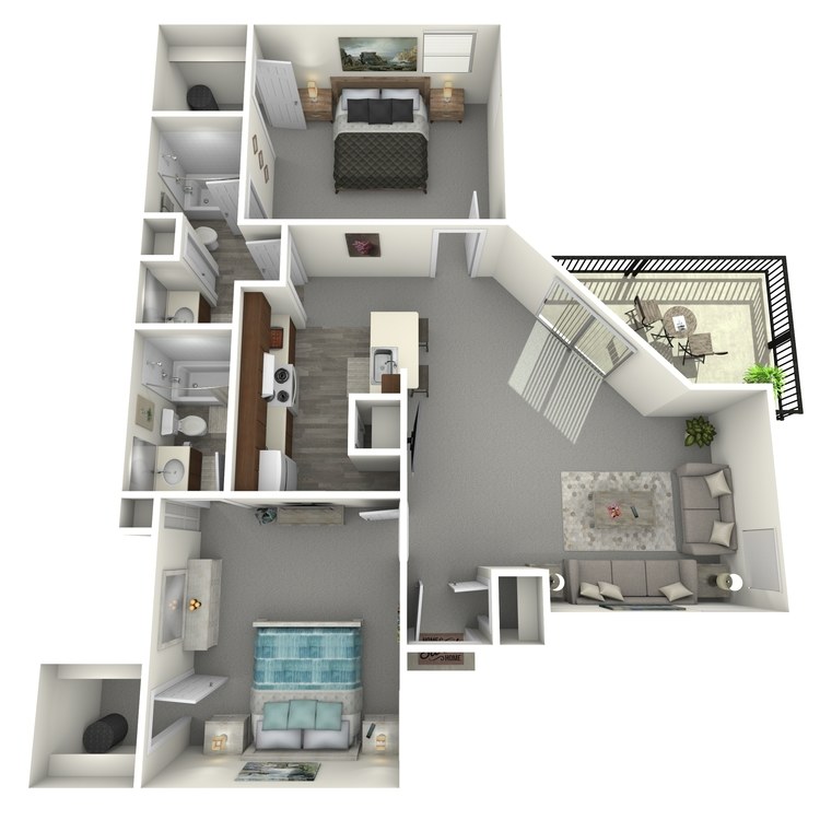 Floor plan image of Maple