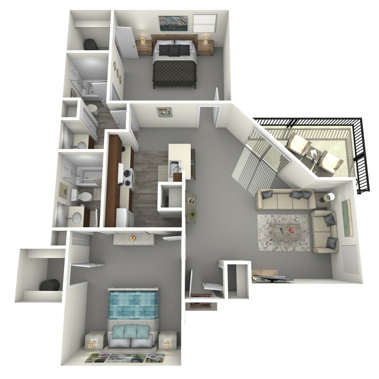 Floor plan image of Oak