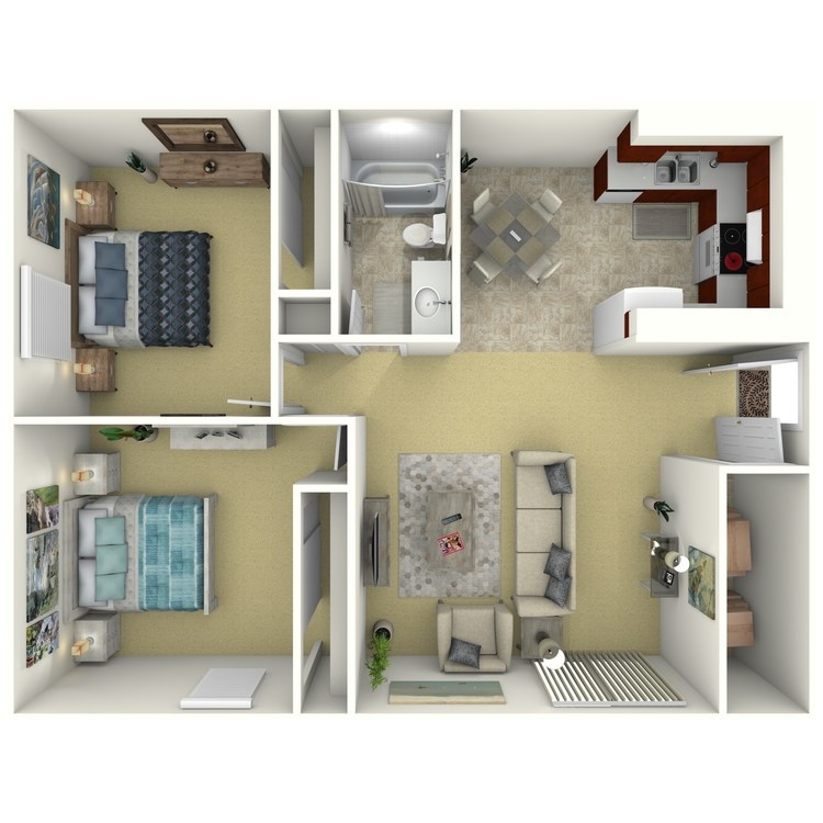 Floor plan image of 2 Bed Grand
