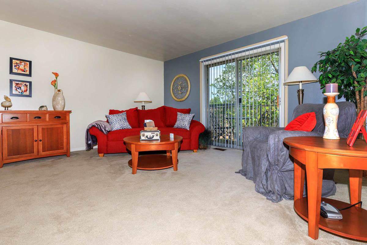 a living room filled with furniture and a fireplace