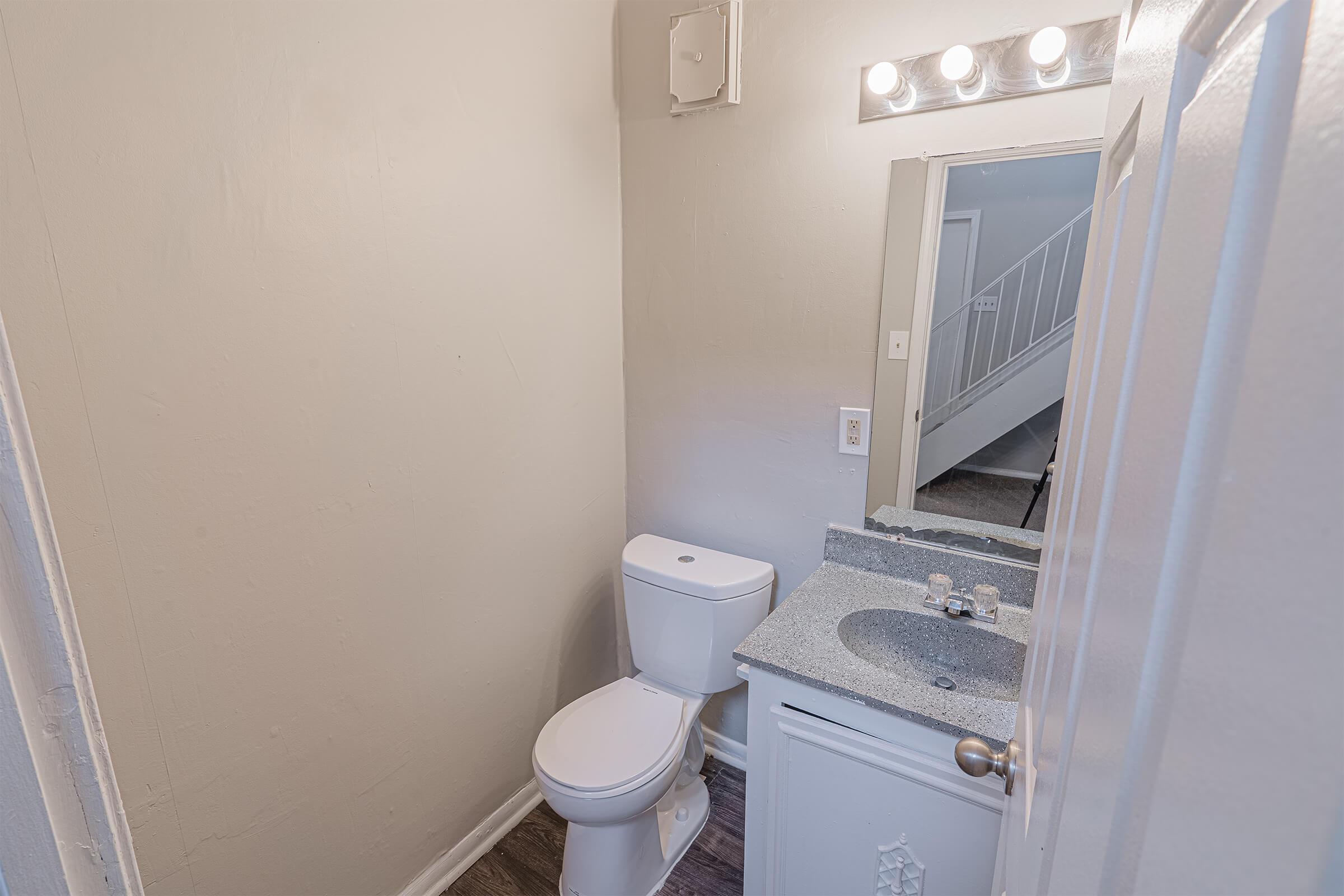 a close up of a shower in a small room