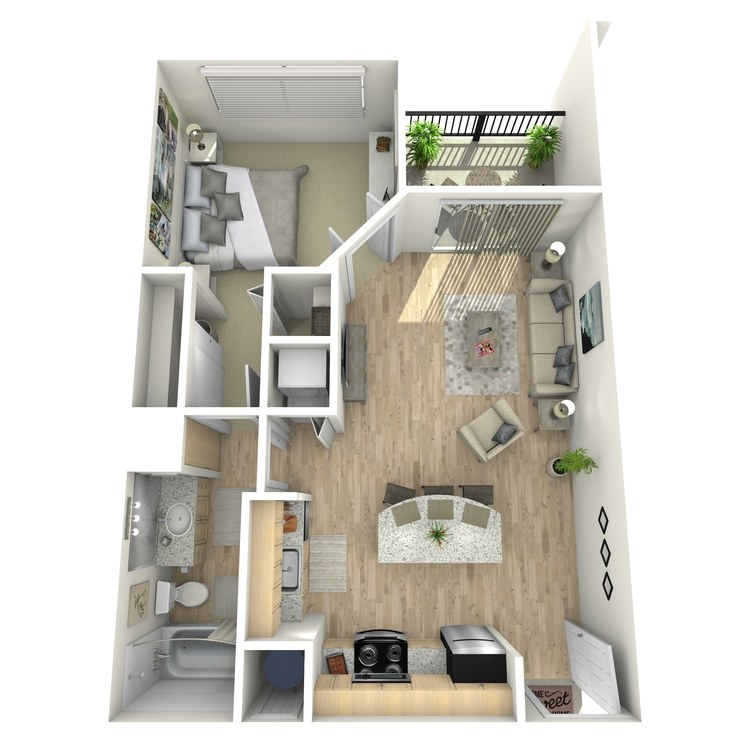 Floor plan image of A1 Grade Level