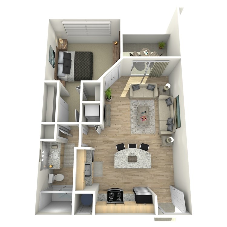 Floor plan image of A1 Garden Level