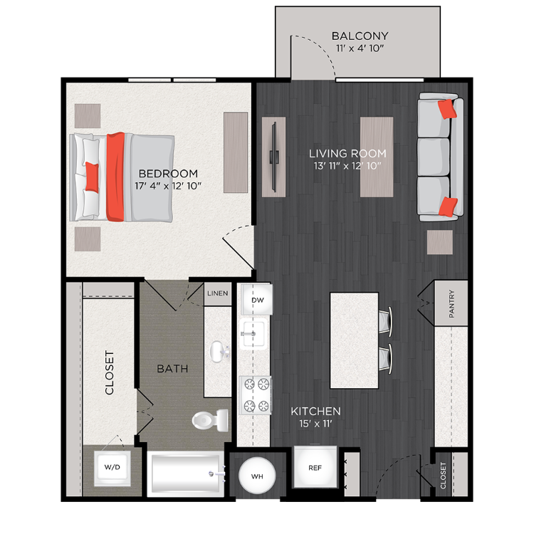 Floor plan image of A1