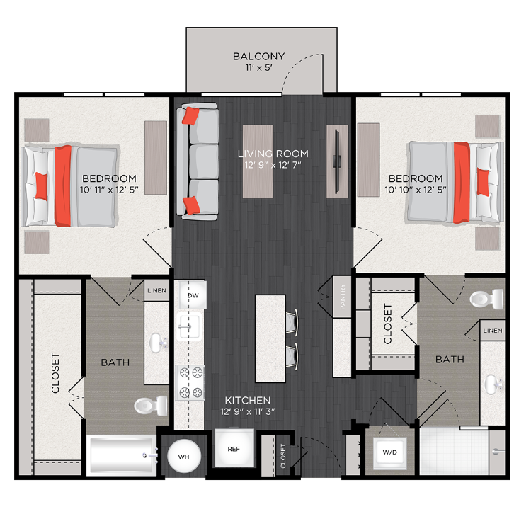 Floor plan image of B1
