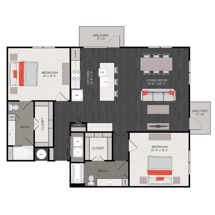 Floor plan image of B3