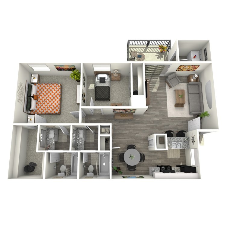 Floor plan image of B1