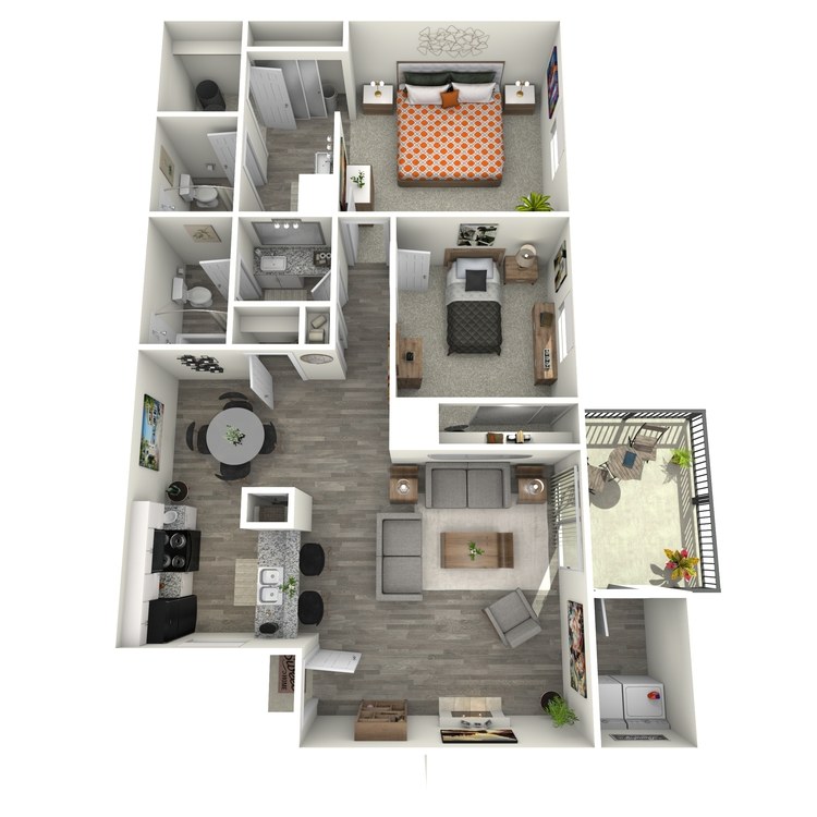 Floor plan image of B2