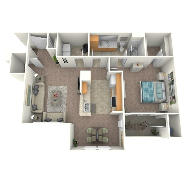 Floor plan image of Brescia