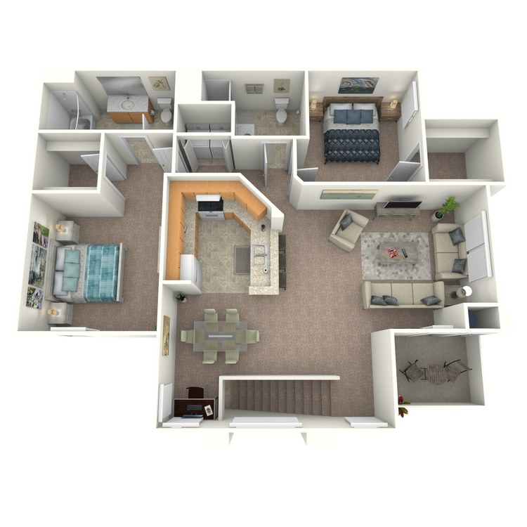 Floor plan image of Sorrento Renovated