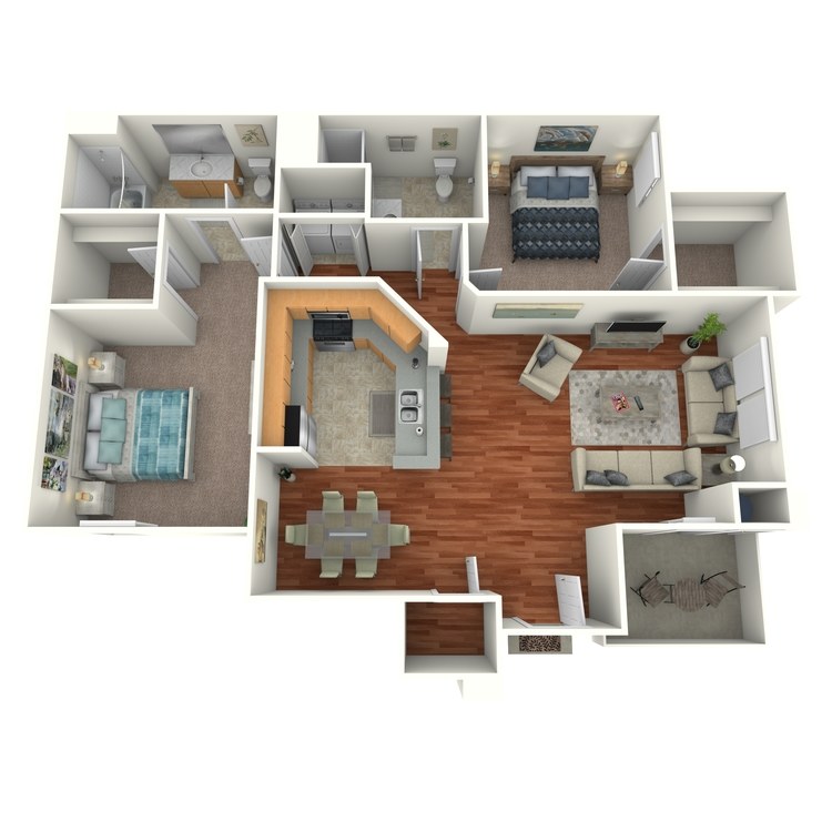 Floor plan image of Capri Renovated