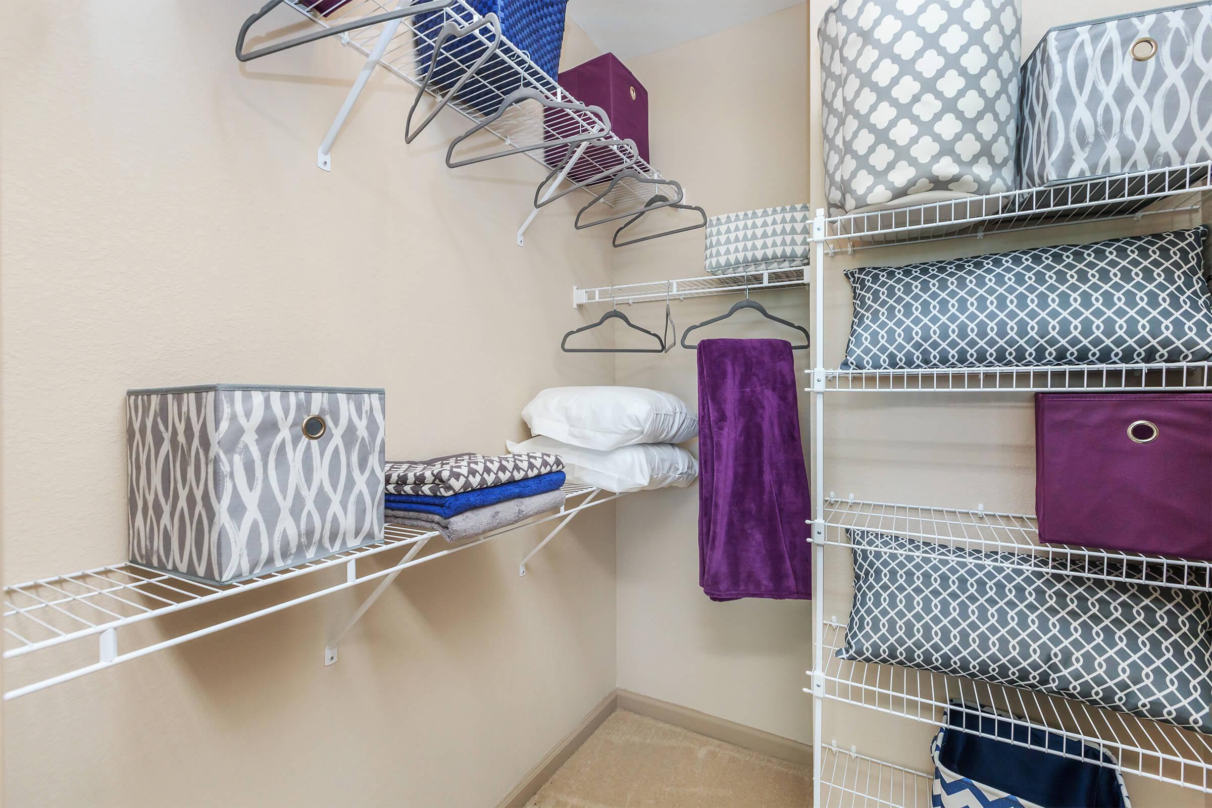 Closet at RiZE at Winter Springs Apartments in Winter Springs, FL