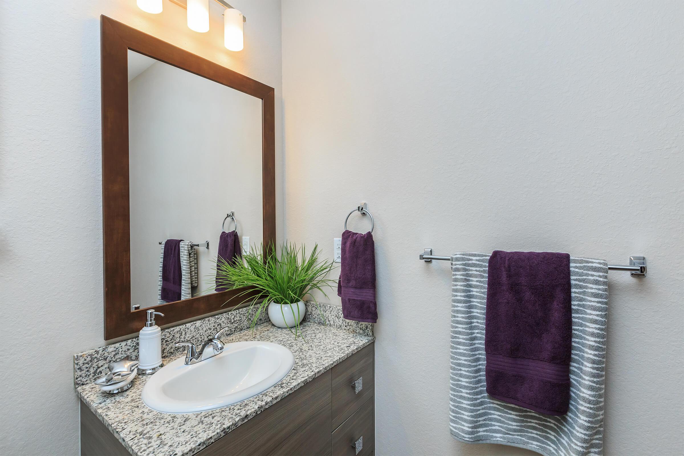 Bathroom at RiZE at Winter Springs Apartments in Winter Springs, FL