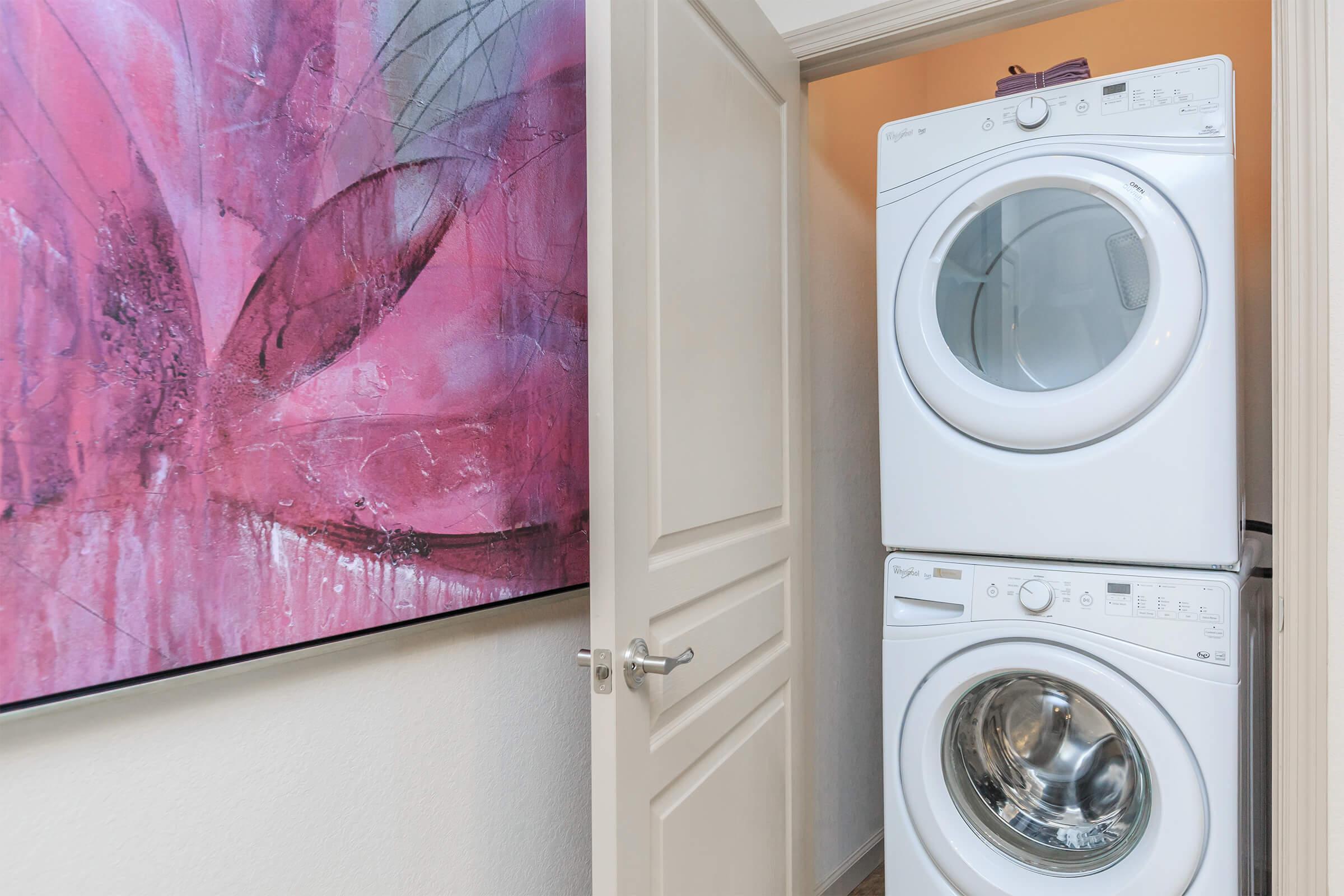 Laundry Room at RiZE at Winter Springs Apartments in Winter Springs, FL