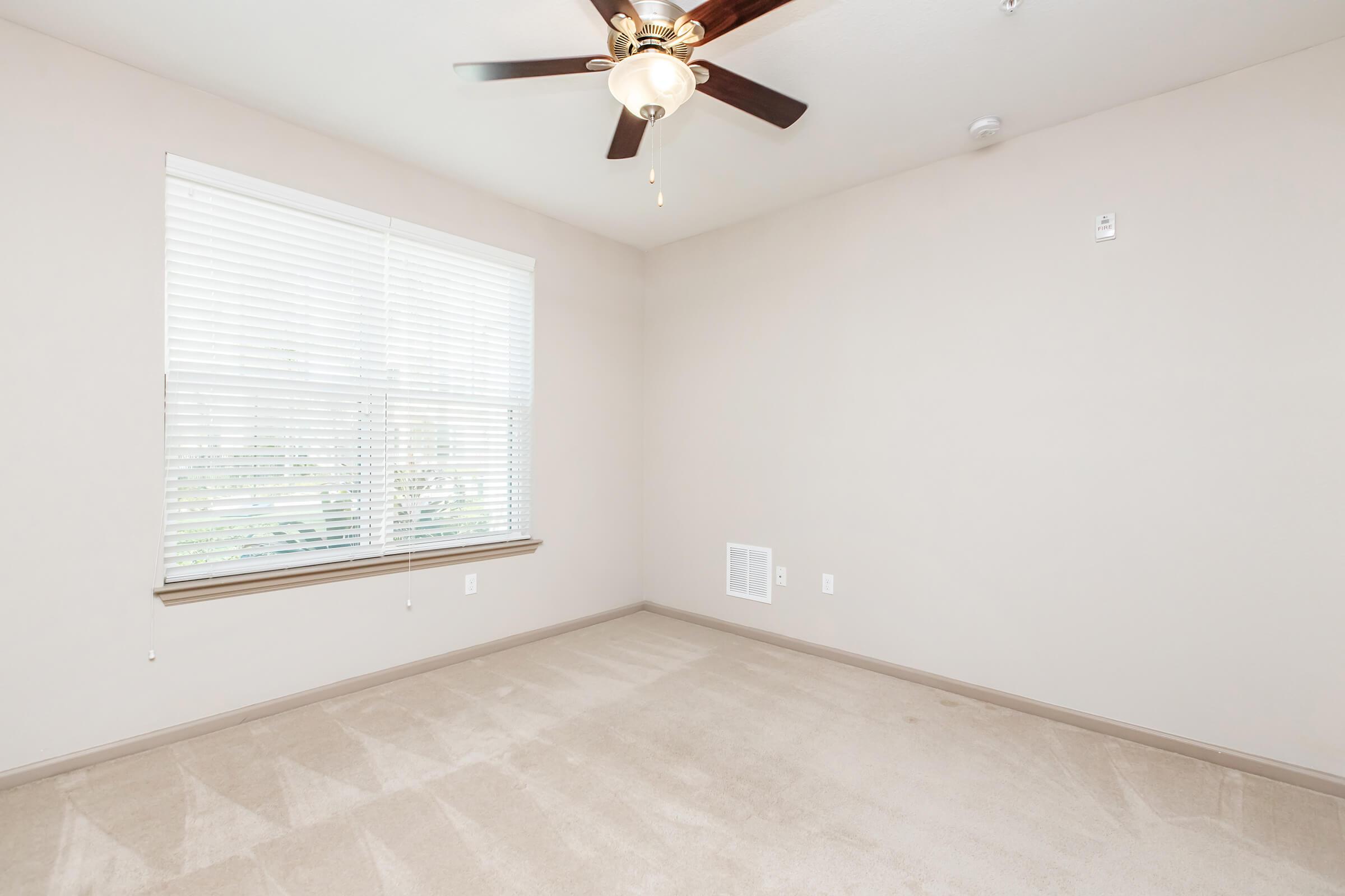 a clock in the middle of a room