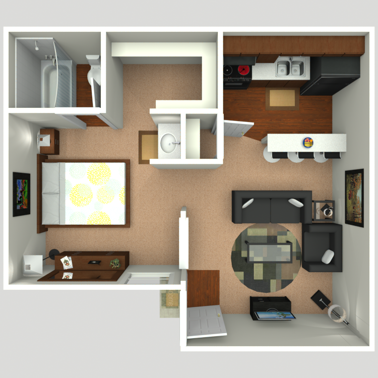 Studio Apartment Tulsa canyon creek apartments - availability, floor plans & pricing Studio Apartment Tulsa canyon creek apartments - availability, floor plans & pricing