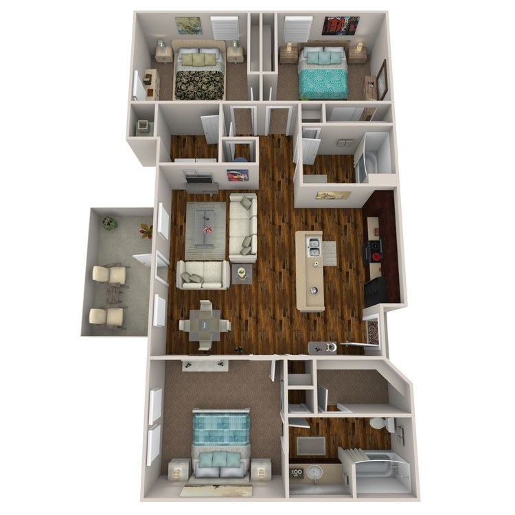 Floor plan image of C1