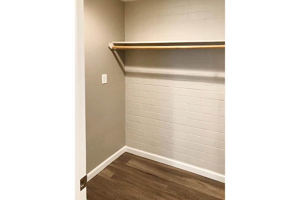 AMPLE CLOSET SPACE