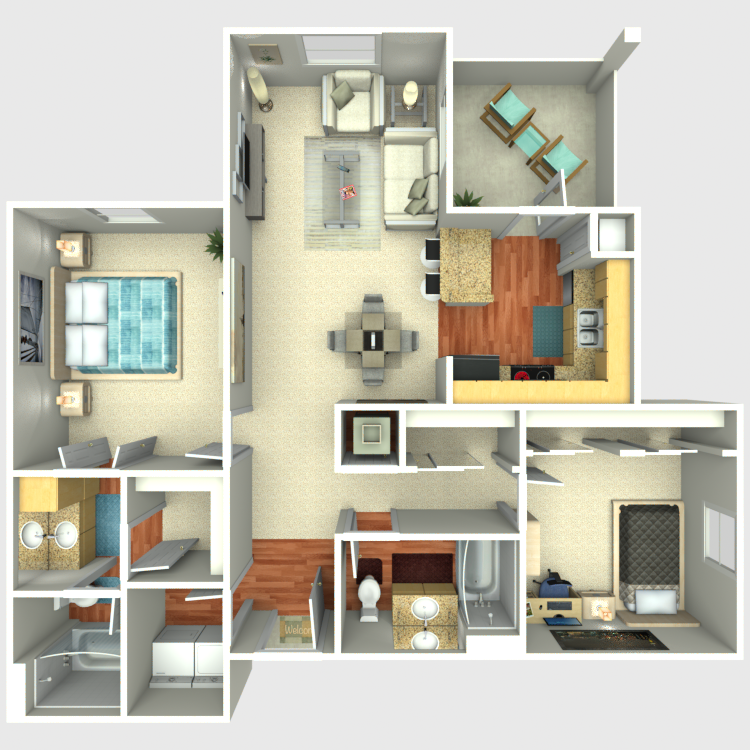 Floor plan image of The Pecan