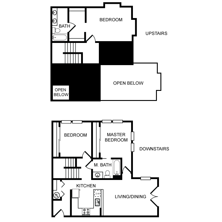 Floor plan image of Clearwater 3 Bed 2 Bath A