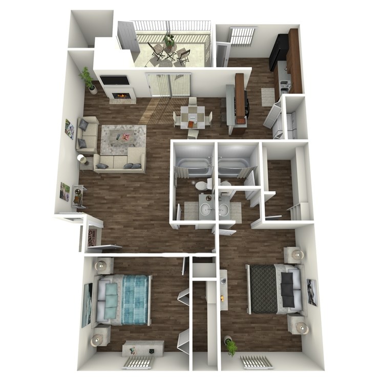 Floor plan image of Sunset
