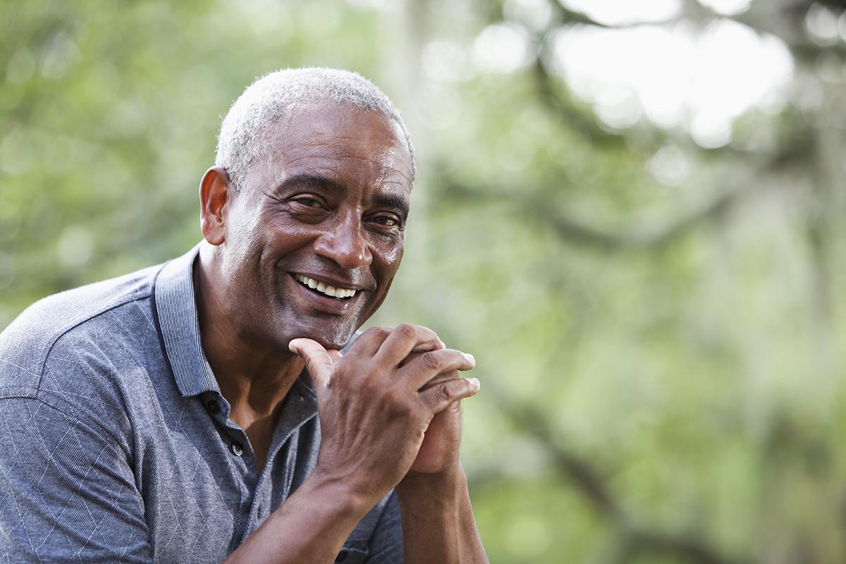a man talking on a cell phone