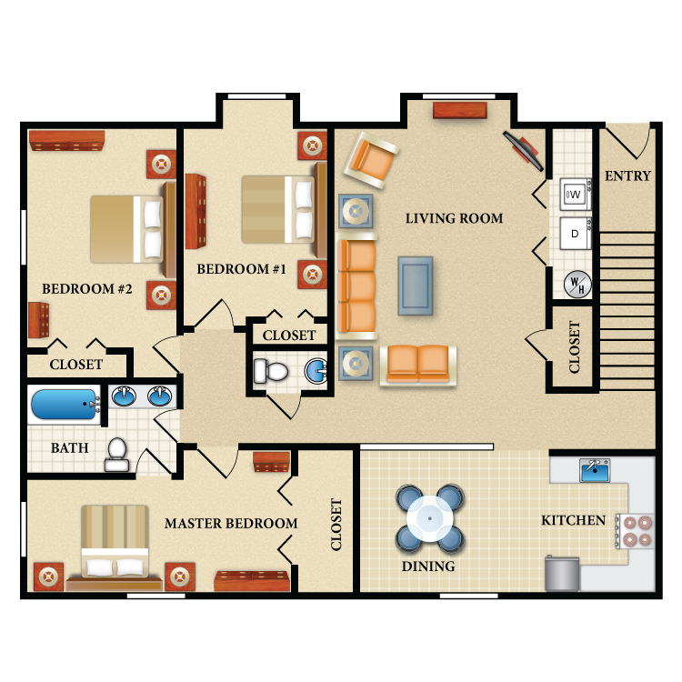 Floor plan image of The Kennedy