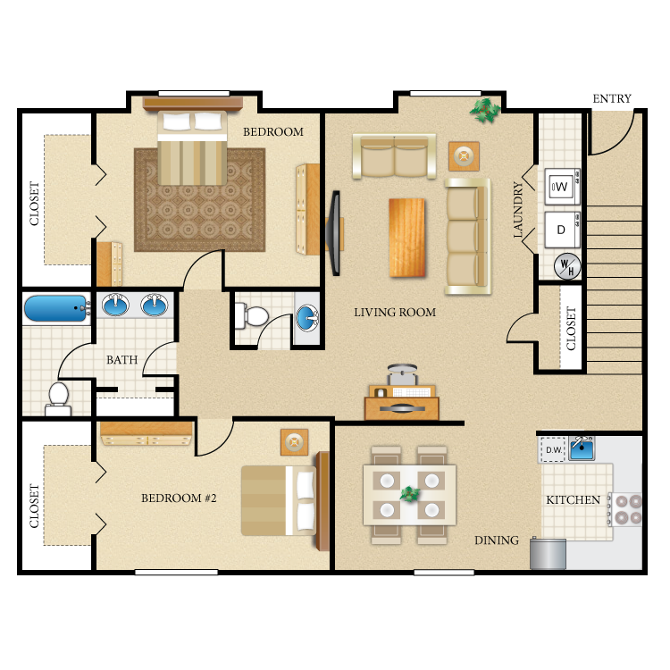 Floor plan image of The Truman