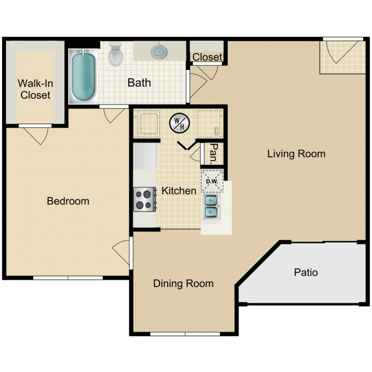 Floor plan image of Plan B