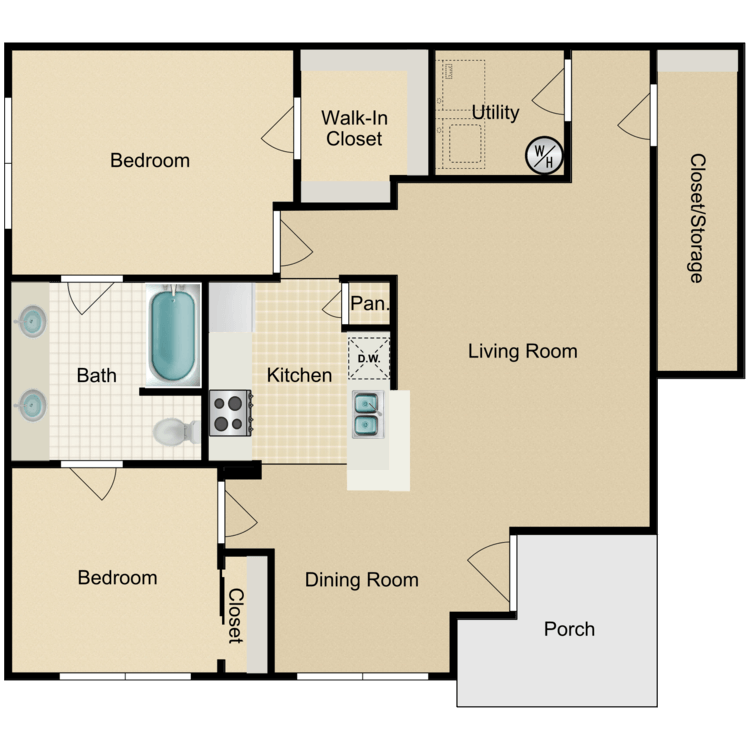 Floor plan image of Plan C2