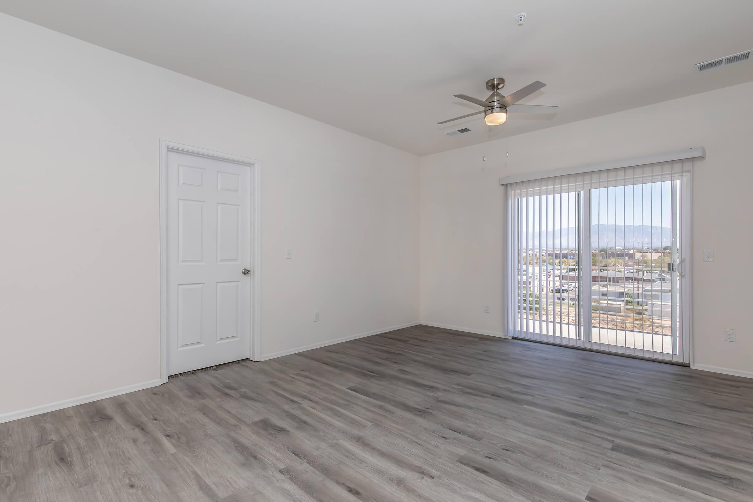 a room with a wooden floor