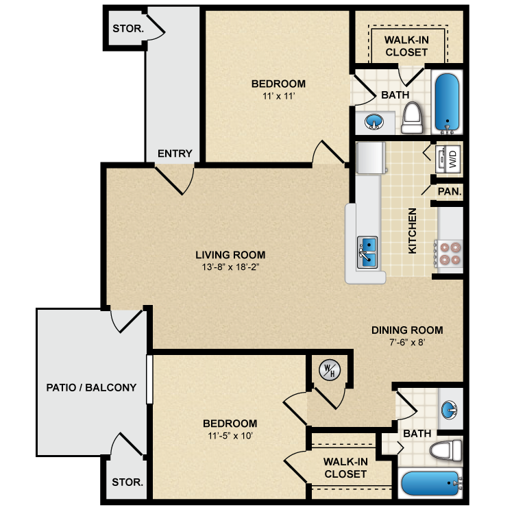 Floor plan image of Birch