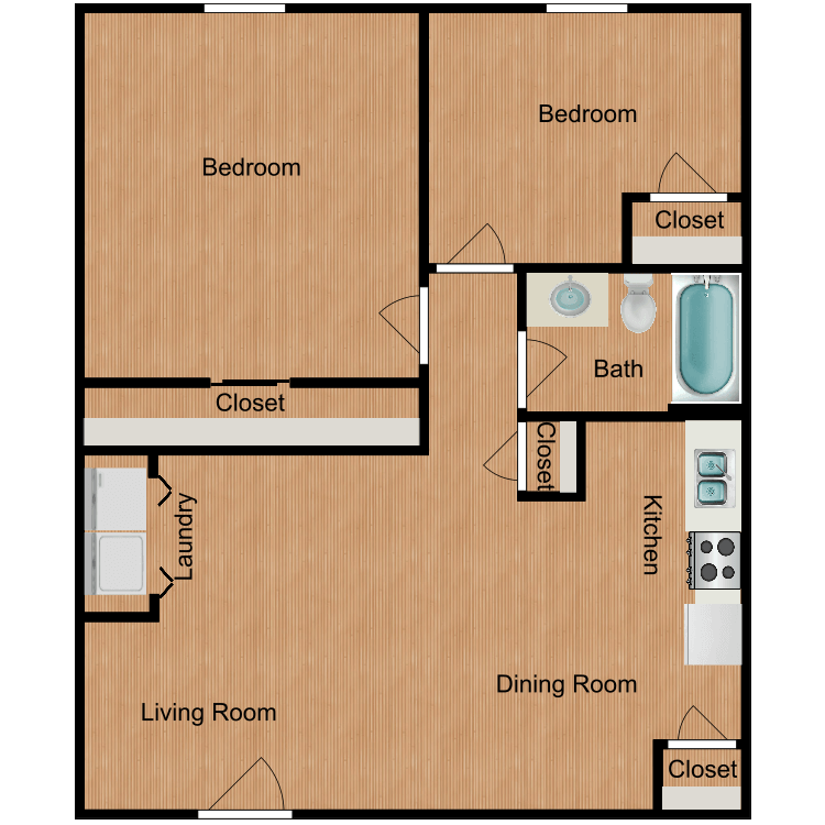 Floor plan image of The Jane