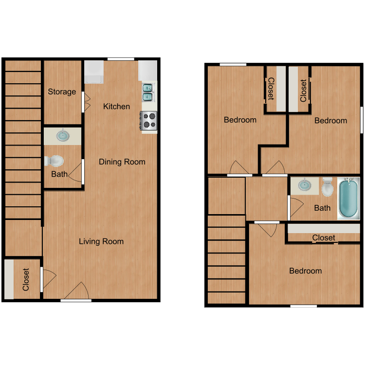 Floor plan image of The James