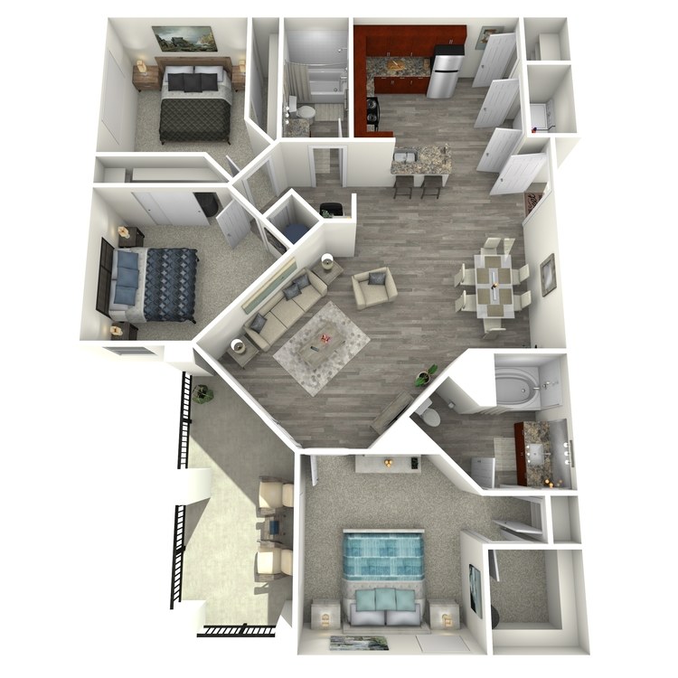 Floor plan image of Lion