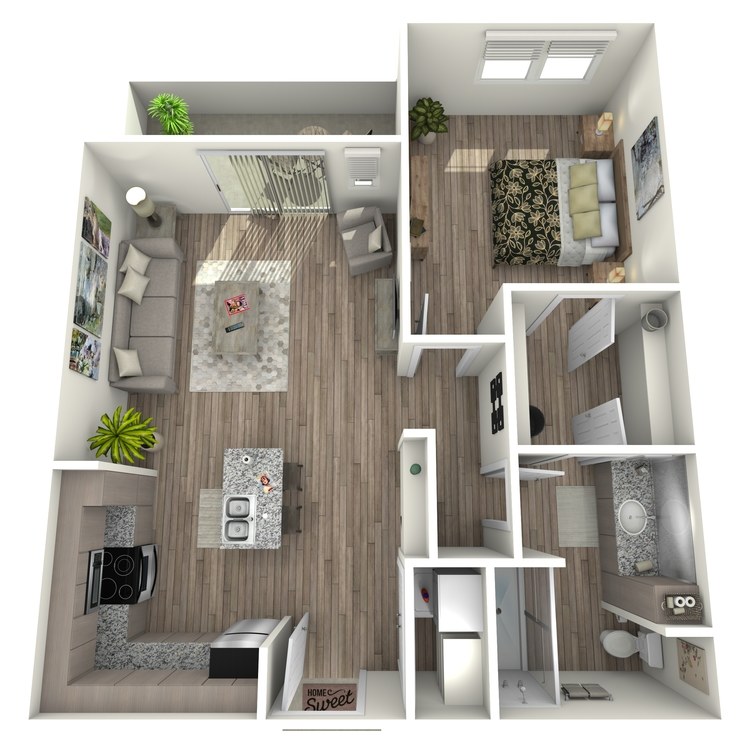 Floor plan image of A1