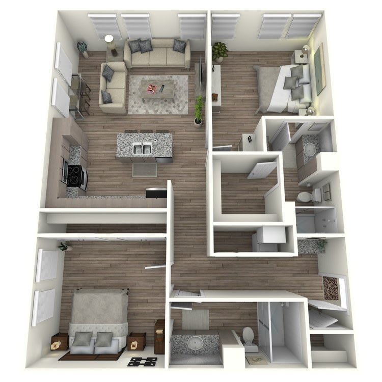 Floor plan image of B6